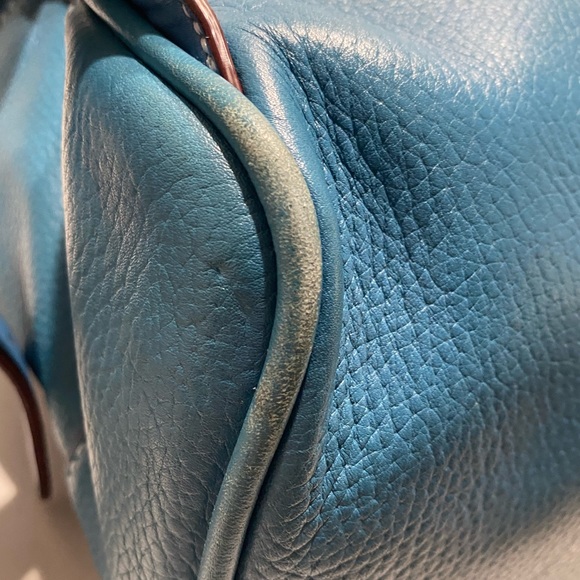 Rare Coach Space Rexy Astronaut Nasa Rocket UFO Backpack Leather HTF Jetpack - Picture 12 of 14